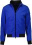 Peuterey Bomber jacket with contrasting colour inserts Blauw Heren - Thumbnail 1