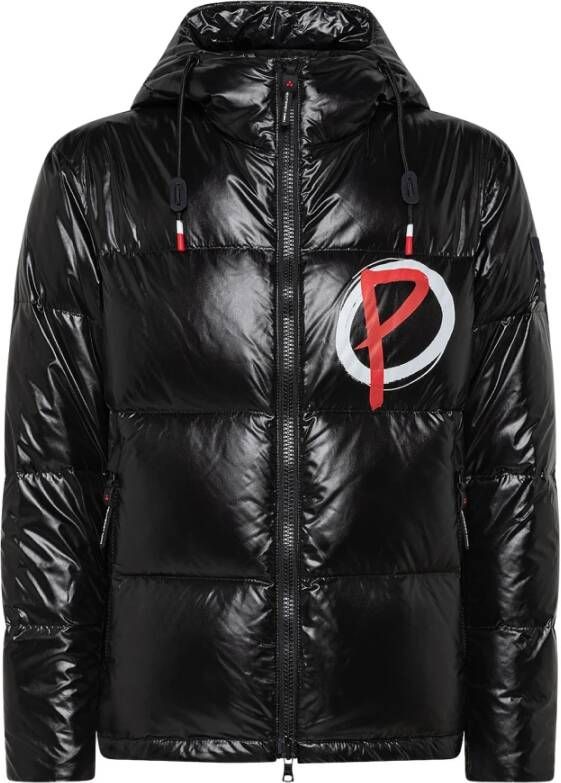 Peuterey Oversized jas gemaakt met econylgaren Zwart Heren