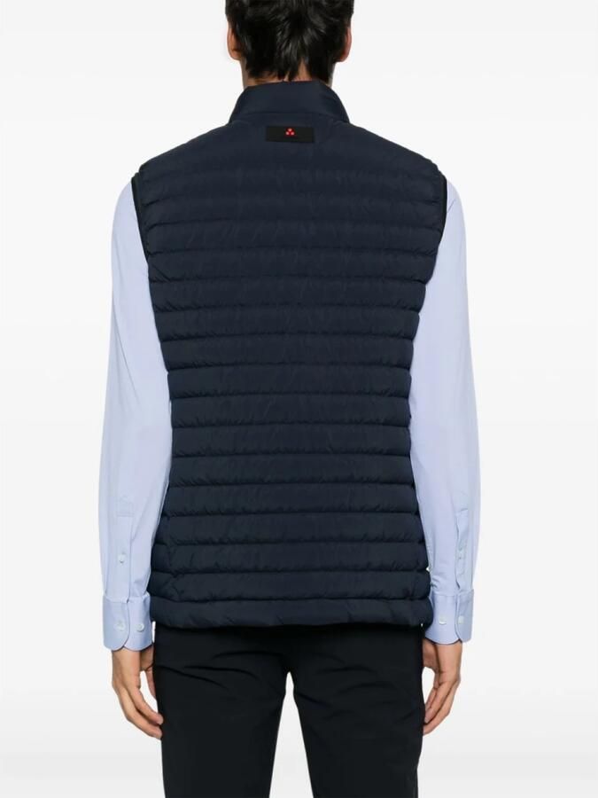 Peuterey Blauwe Gebreide Jas voor Mannen Blue Heren - Foto 3