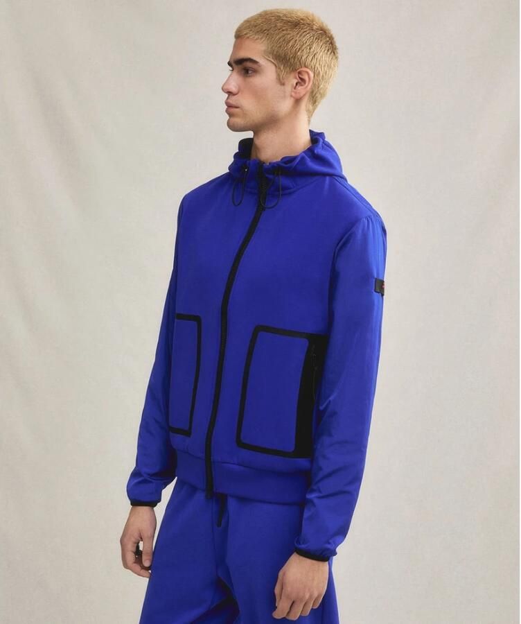 Peuterey Blauwe Vest met Knob NC Bmat Blue Heren - Foto 2
