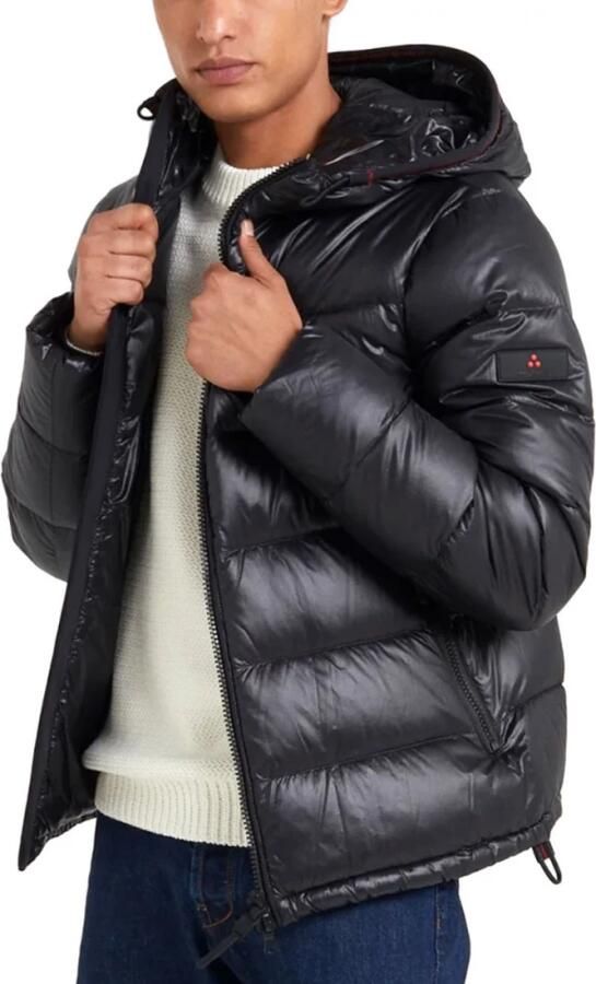 Peuterey Korte Honova Heren Pufferjas in Microripstop Blue Heren - Foto 5