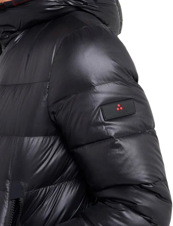 Peuterey Korte Honova Heren Pufferjas in Microripstop Blue Heren