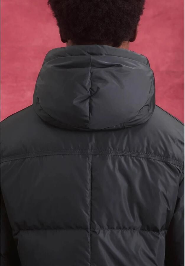 Peuterey Zwarte Winterjas voor Heren met Vier Voorzakken M Black Heren - Foto 2
