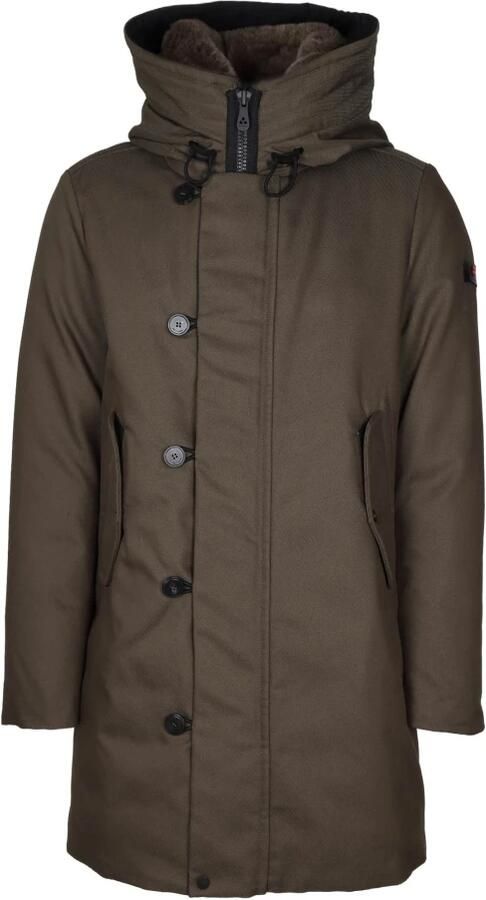 Peuterey Groene Jas Aw24 Green Heren