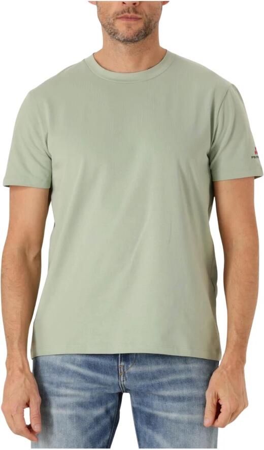 Peuterey Groene Polo & T-shirt Sorbus N 02 Green Heren - Foto 3