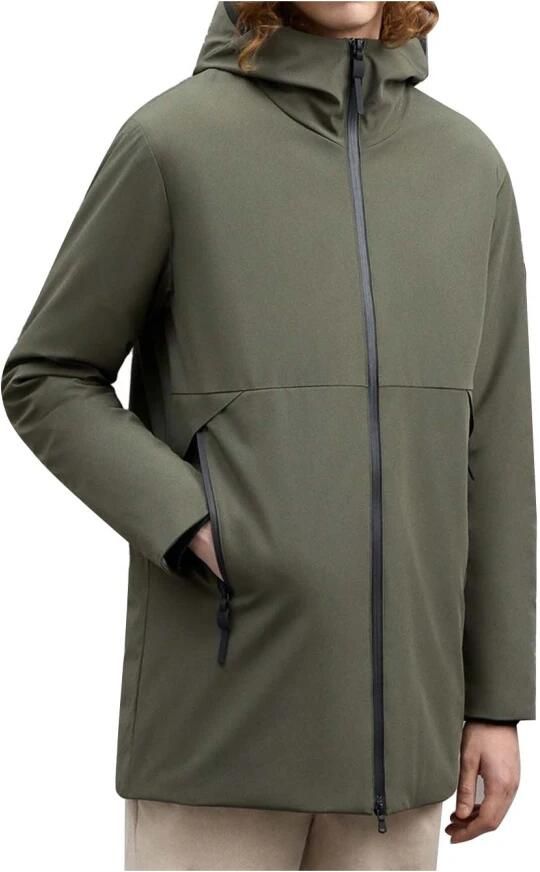 Peuterey Groene sweatshirt met ritssluiting voor heren Groen Heren - Foto 7