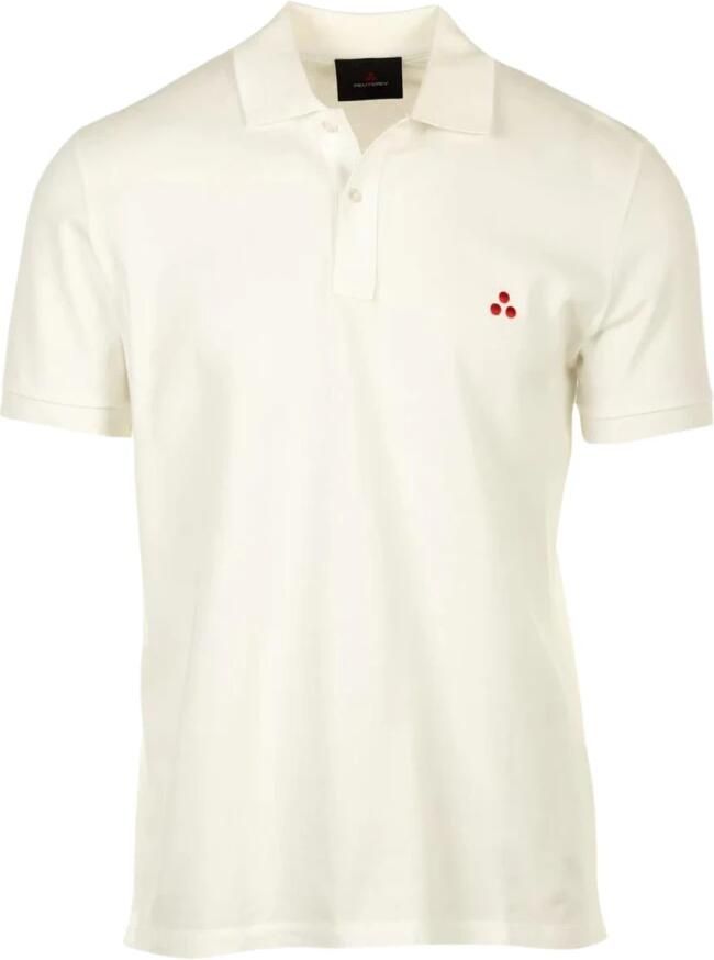 Peuterey Katoenen Polo Shirt Collectie Lente Zomer White Heren - Foto 2