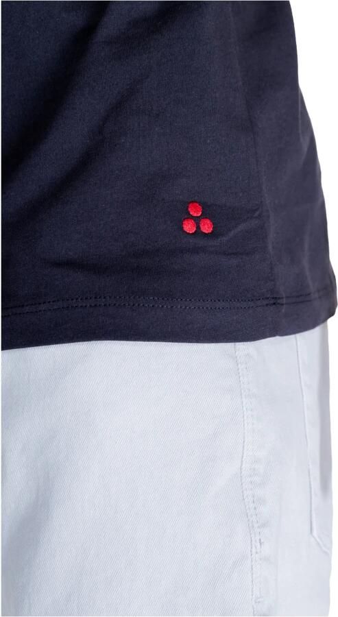 Peuterey Manderly T-Shirt Lente Zomer Collectie Katoen Blue Heren - Foto 7