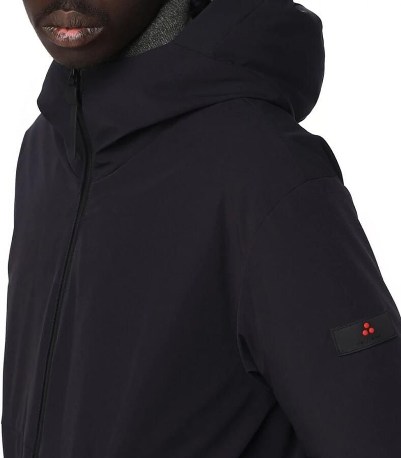 Peuterey Metide MD Coat Stijlvol en functioneel sweatshirt met ritssluiting voor heren Blauw Heren