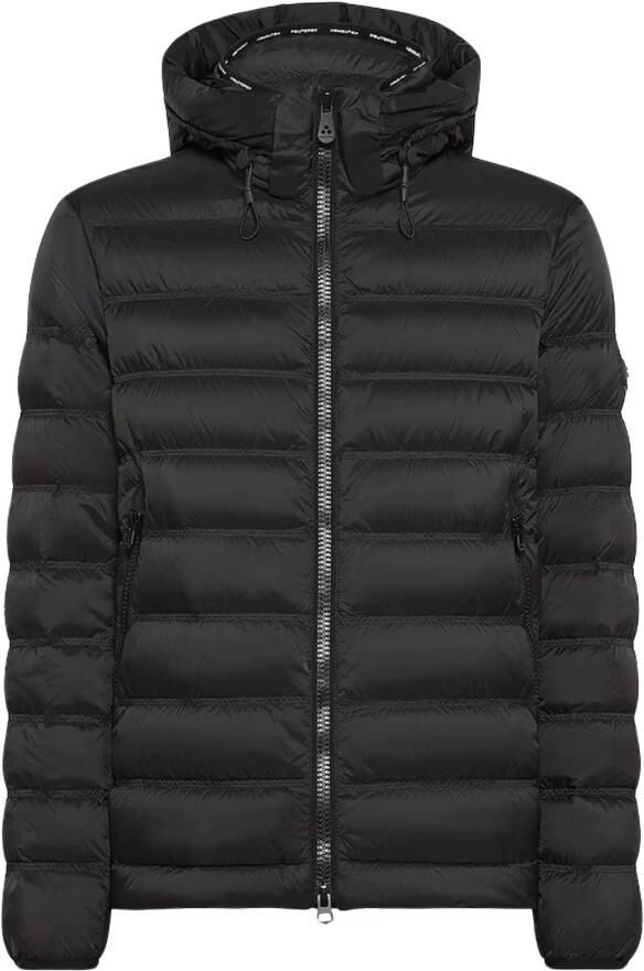 Peuterey Gewatteerde jas met afneembare capuchon Black Heren - Foto 9