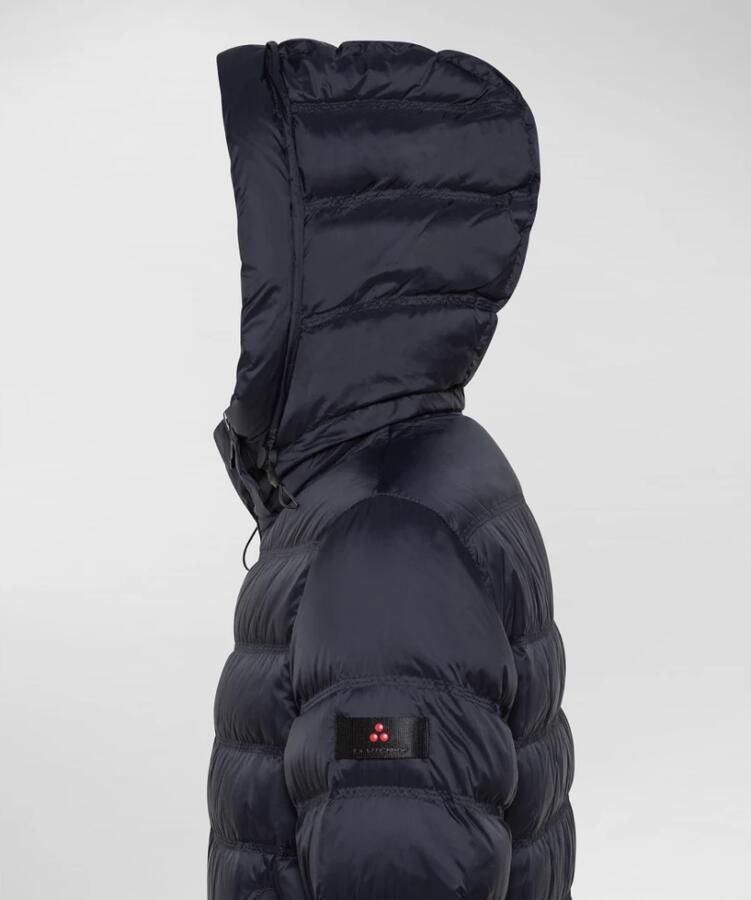 Peuterey Zwarte Donsjas voor Heren Blijf Warm en Stijlvol Zwart Heren