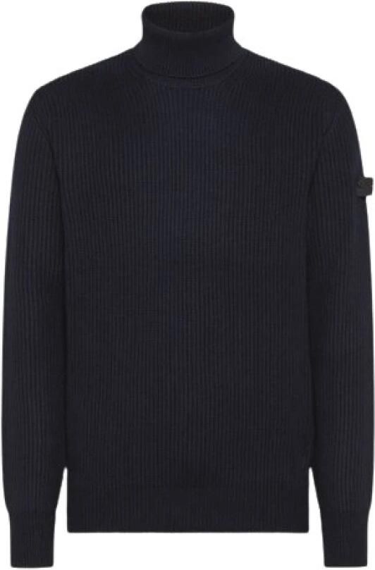 Peuterey Stijlvolle Evros Jas voor Mannen Blue Heren