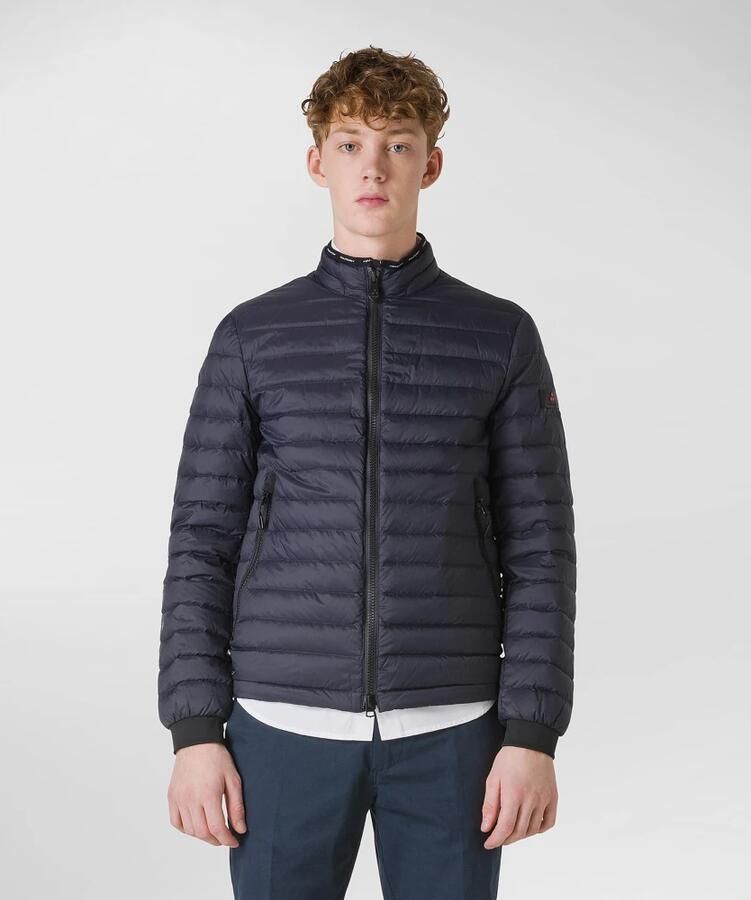 Peuterey Ultra-Lichte en Glanzende Donsjas voor Heren Blue Heren - Foto 3