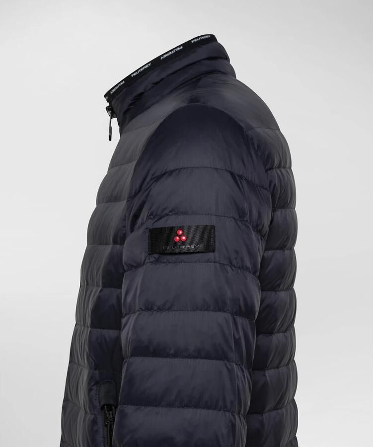 Peuterey Ultra-Lichte en Glanzende Donsjas voor Heren Blue Heren - Foto 5