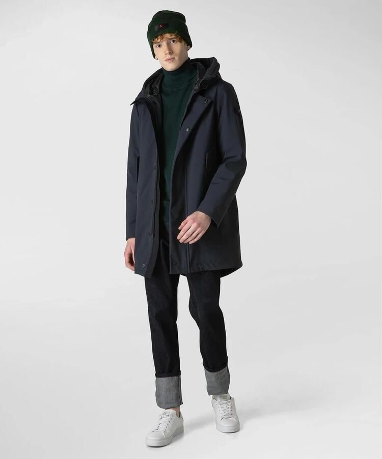 Peuterey Heren Kasa Kp01 Parka van Waterdichte Drielagige Stof Black Heren - Foto 5