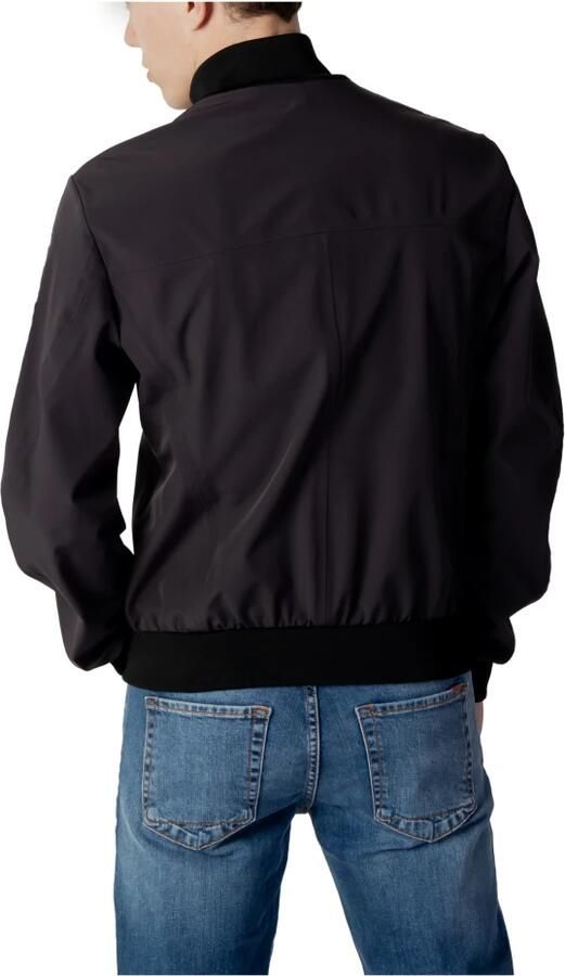 Peuterey Bomberjack van Stretchstof Bomberjack van stretchstof Blue Red White Heren - Foto 4