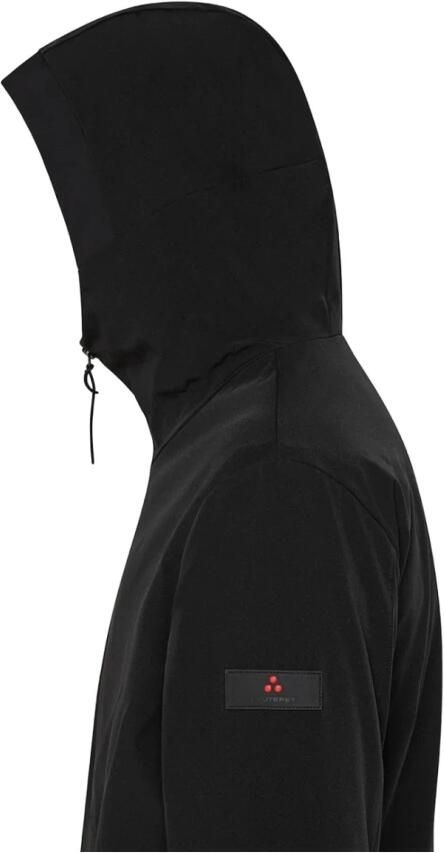Peuterey Elastische Nylon Jas met Gerecyclede Synthetische Vulling Black Heren - Foto 11