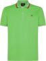 Peuterey Polo met multicolor logo Groen Heren - Thumbnail 1