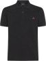 Peuterey Comfortabele katoen zijden polo shirt stijlvol Black Heren - Thumbnail 1