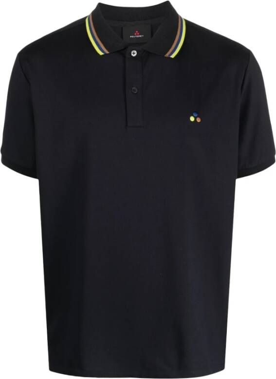Peuterey Polo Shirts Blauw Heren