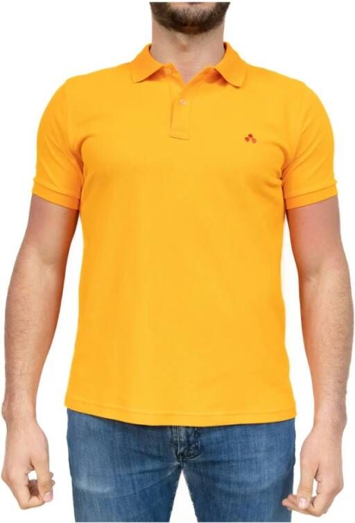Peuterey Polo Shirts Geel Heren