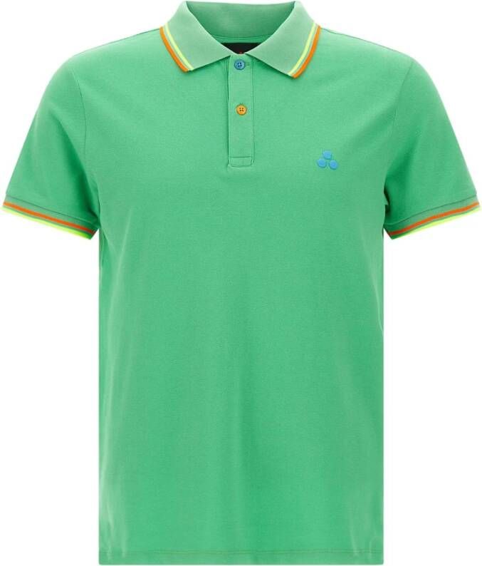 Peuterey Polo Shirts Groen Heren