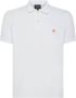 Peuterey Slim Fit Stretch Nylon Polo Wit Heren - Thumbnail 2