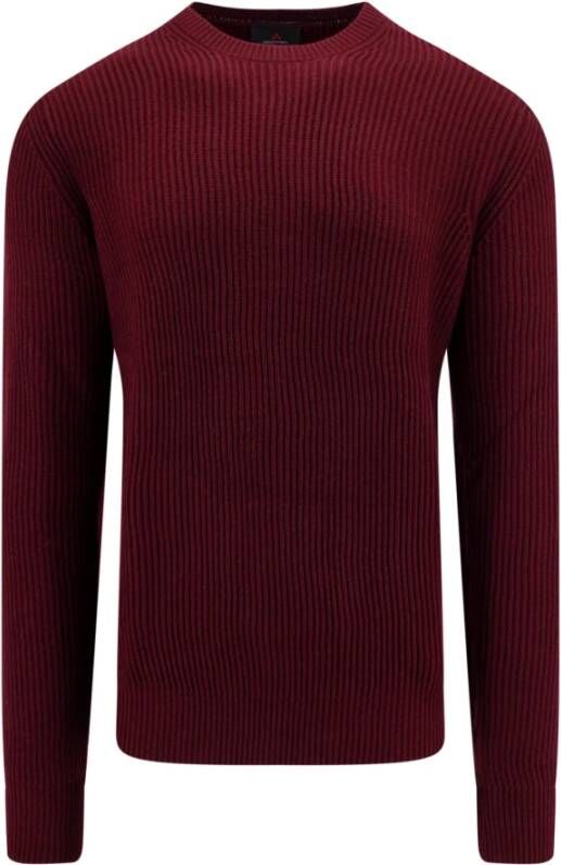 Peuterey Round-neck Knitwear Rood Heren