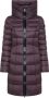 Peuterey Slim Fit Gerecyclede Polyester Donsjas Purple Dames - Thumbnail 1