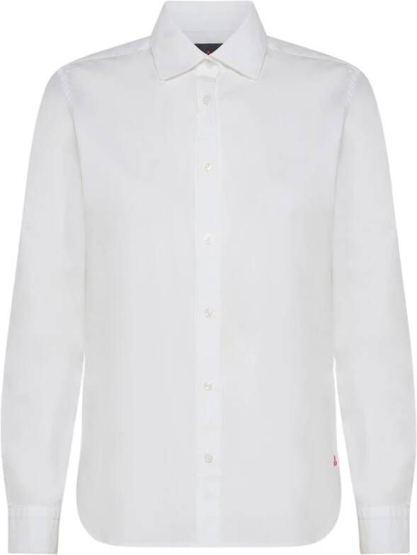 Peuterey Klassieke Regular-Fit Overhemd White Dames
