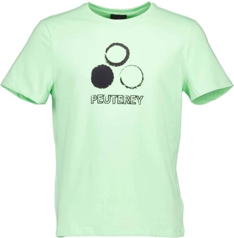 Peuterey Sorbus S6 T-shirt lichtgroen Peu4688-620 Groen Heren