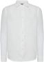 Peuterey Linen 730 Bian Heren Overhemd Wit White Heren - Thumbnail 2