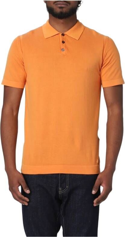 Peuterey Stijlvolle Polo Shirt voor Heren Oranje Heren