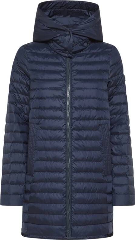Peuterey Ultra-Lichte Milieuvriendelijke Donsjas Blauw Dames