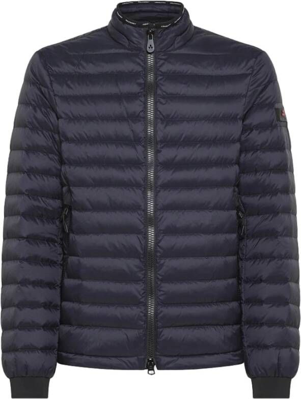 Peuterey Ultra-Lichte en Glanzende Donsjas voor Heren Blue Heren - Foto 6