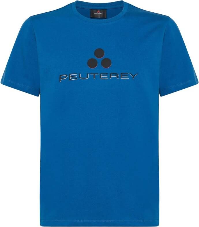 Peuterey Carpinus T-Shirt Blauw 261 Blue Heren