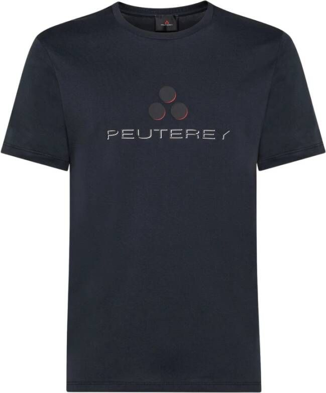 Peuterey T-Shirts Blauw Heren