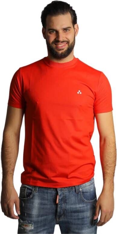 Peuterey T-Shirts Rood Heren