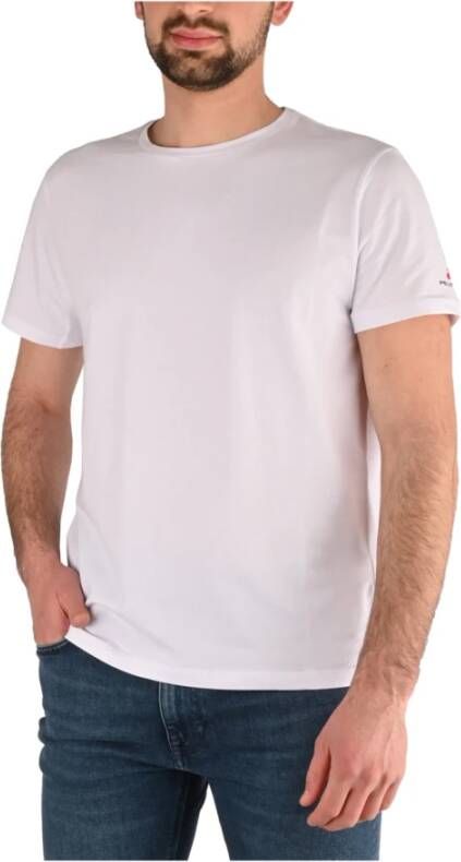 Peuterey Upgrade je casual garderobe met dit hoogwaardige katoenen T-shirt Wit Heren