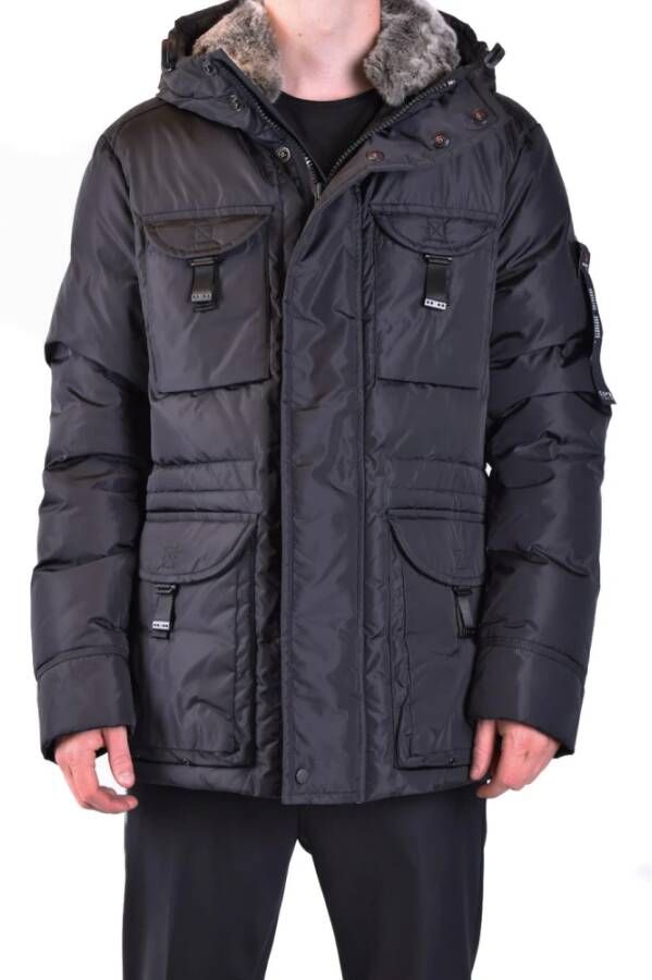 Peuterey Zwarte Aw23 Herenjassen & -jassen Zwart Heren