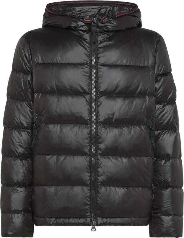 Peuterey Korte Honova Heren Pufferjas in Microripstop Blue Heren