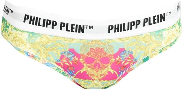 Philipp Plein 34; bi-pack slipje Groen Dames
