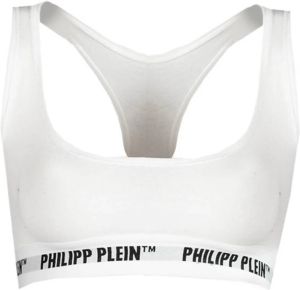 Philipp Plein 34; Tweezijdige Sportbeha Wit Dames