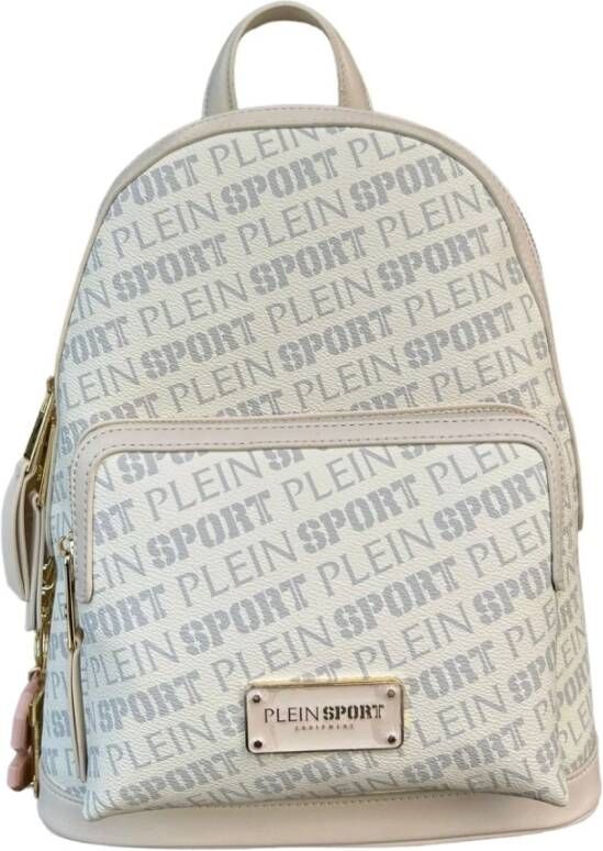 Plein Sport Stijlvolle Rugzak voor Actieve Levensstijl White Dames