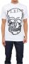 Philipp Plein Bianco Katoenen T-shirts voor Heren Wit Heren - Thumbnail 1