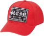 Philipp Plein Bl00Copp408 0002 Cap Modern Street Style Accessoire Rood Heren - Thumbnail 1