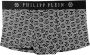 Philipp Plein 2-Pack Boxershorts Hoogwaardig katoen met elasticiteit Zwart Heren - Thumbnail 7