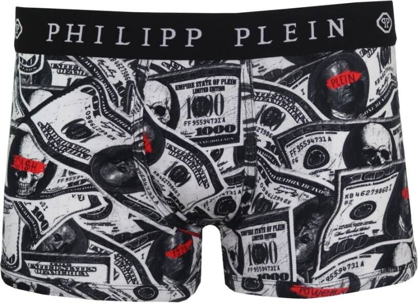 Philipp Plein Katoenen Boxershorts voor Heren Black Heren