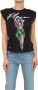 Philipp Plein Casual Katoenen T-shirt voor vrouwen Zwart Dames - Thumbnail 1