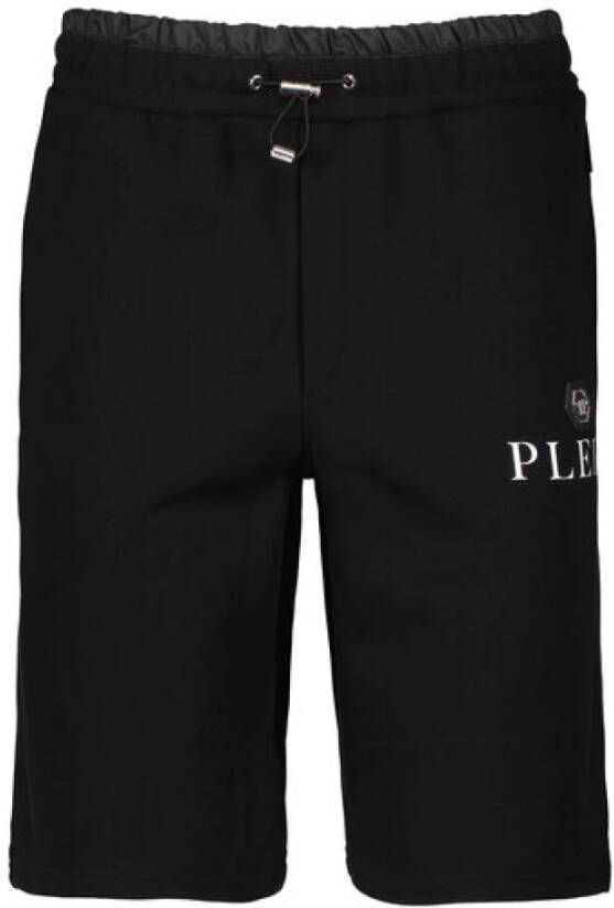 Philipp Plein Casual katoenen shorts voor heren Zwart Heren